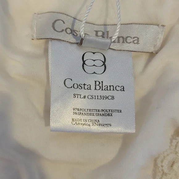 White Ruffle Dress - Picture 8 of 8